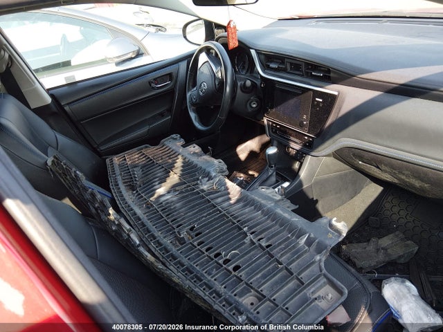 40078305 :رقم المزاد ، 2T1BURHE3HC890609 vin ، 2017 Toyota Corolla L/le/xle/se/xse مزاد بيع