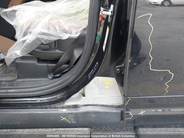2026 Land Rover Defender 110 X-dynamic Se მანქანა იყიდება აუქციონზე, vin: SALE27EU5T2514609, აუქციონის ნომერი: 40083458