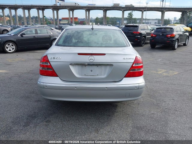 2006 Mercedes-benz E 350 4matic მანქანა იყიდება აუქციონზე, vin: WDBUF87J66X205608, აუქციონის ნომერი: 40083480