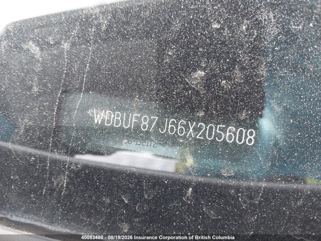 2006 Mercedes-benz E 350 4matic მანქანა იყიდება აუქციონზე, vin: WDBUF87J66X205608, აუქციონის ნომერი: 40083480