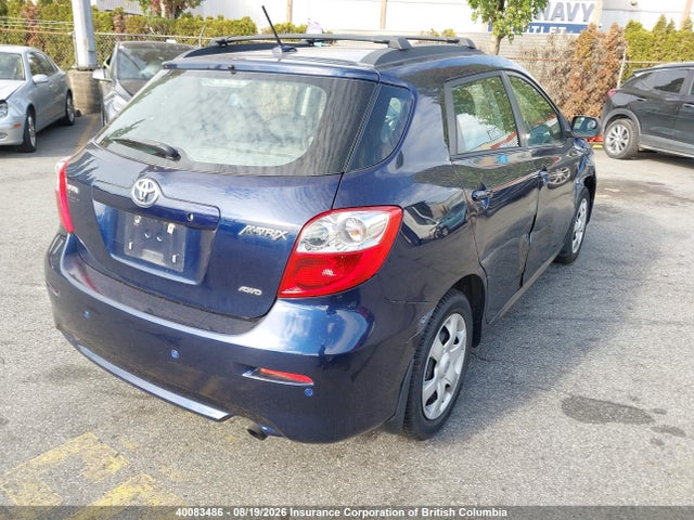 40083486 :رقم المزاد ، 2T1LE4EE6AC013966 vin ، 2010 Toyota Matrix مزاد بيع