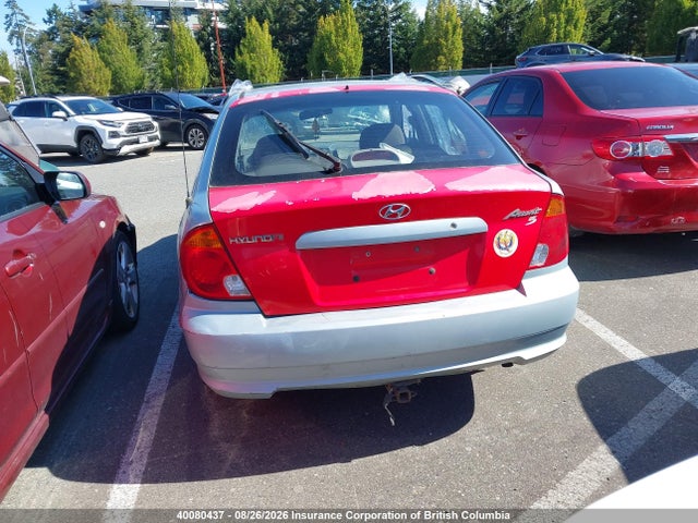 40080437 :رقم المزاد ، KMHCG55C15U254403 vin ، 2005 Hyundai Accent Gt مزاد بيع