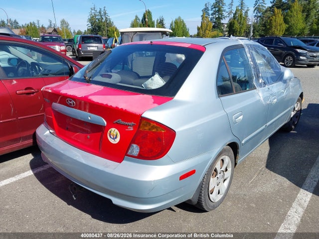 40080437 :رقم المزاد ، KMHCG55C15U254403 vin ، 2005 Hyundai Accent Gt مزاد بيع