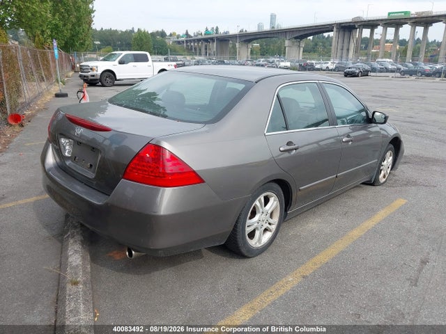 40083492 :رقم المزاد ، 1HGCM56797A810011 vin ، 2007 Honda Accord Ex مزاد بيع