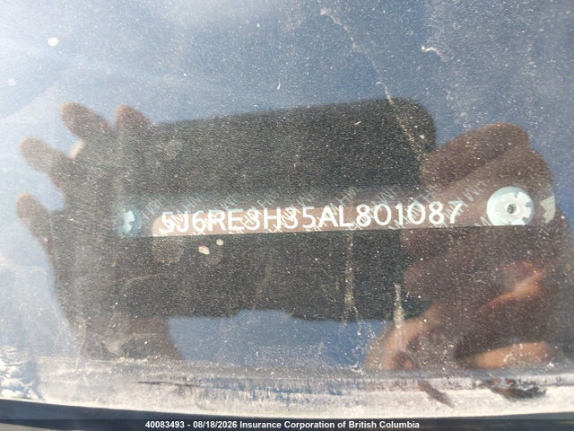 Продажа на аукционе авто 2010 Honda Cr-v, vin: 5J6RE3H35AL801087, номер лота: 40083493