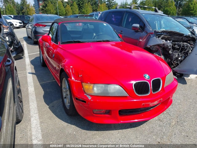 1998 Bmw Z3 2.8 მანქანა იყიდება აუქციონზე, vin: 4USCJ3328WLB62388, აუქციონის ნომერი: 40083497