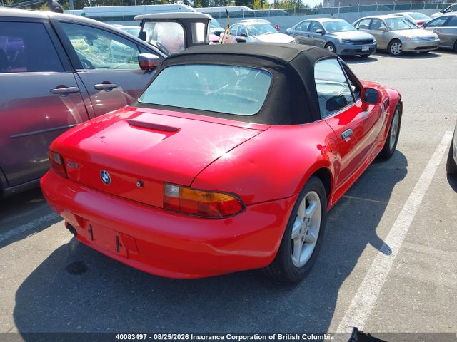 Продажа на аукционе авто 1998 Bmw Z3 2.8, vin: 4USCJ3328WLB62388, номер лота: 40083497