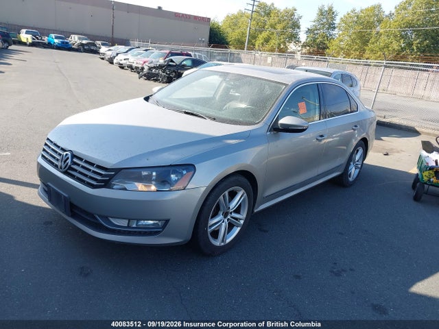 40083512 :رقم المزاد ، 1VWCN7A30CC010964 vin ، 2012 Volkswagen Passat Sel مزاد بيع