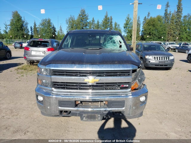 40083519 :رقم المزاد ، 1GC1KWE80FF516378 vin ، 2015 Chevrolet Silverado K2500 Heavy Duty Ltz مزاد بيع