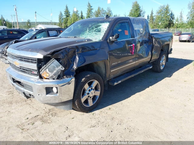 40083519 :رقم المزاد ، 1GC1KWE80FF516378 vin ، 2015 Chevrolet Silverado K2500 Heavy Duty Ltz مزاد بيع