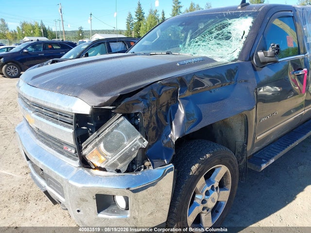 40083519 :رقم المزاد ، 1GC1KWE80FF516378 vin ، 2015 Chevrolet Silverado K2500 Heavy Duty Ltz مزاد بيع