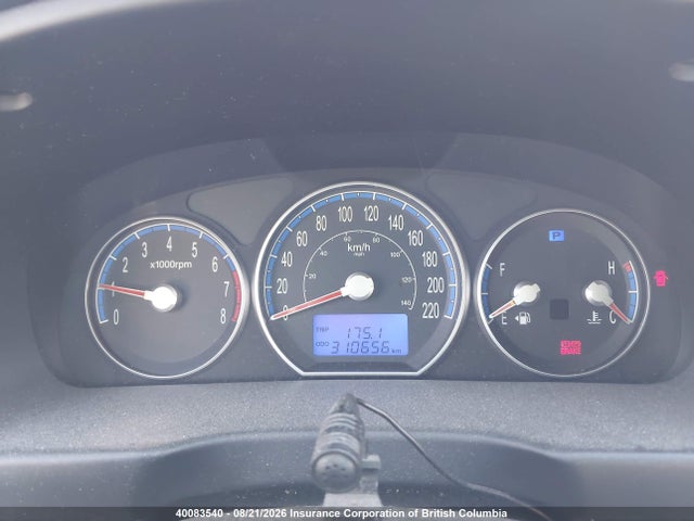 40083540 :رقم المزاد ، 5NMSG73E88H197578 vin ، 2008 Hyundai Santa Fe Gl/gls مزاد بيع