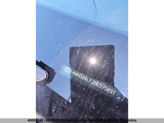 40083546 :رقم المزاد ، KMHD84LF2HU375891 vin ، 2017 Hyundai Elantra Se/value/limited مزاد بيع