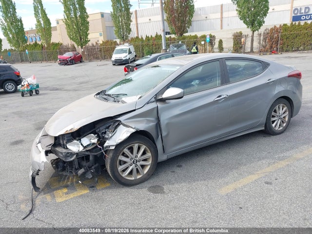 2015 Hyundai Elantra Se/sport/limited მანქანა იყიდება აუქციონზე, vin: KMHDH4AEXFU412984, აუქციონის ნომერი: 40083549