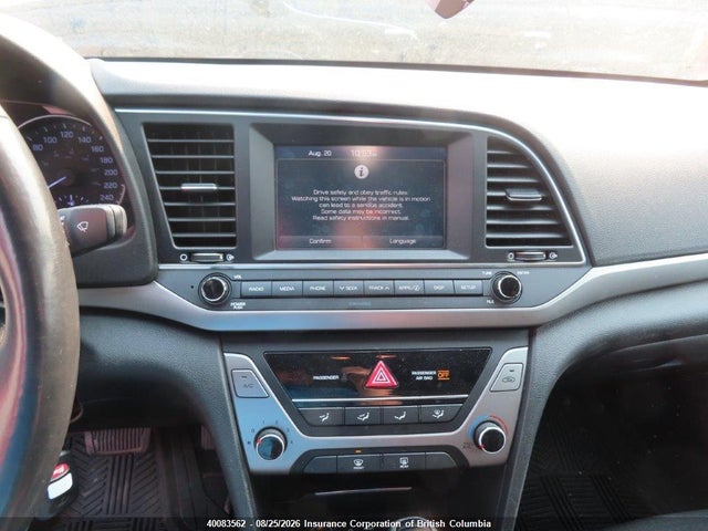 40083562 :رقم المزاد ، KMHD84LF5HU102959 vin ، 2017 Hyundai Elantra Gl مزاد بيع