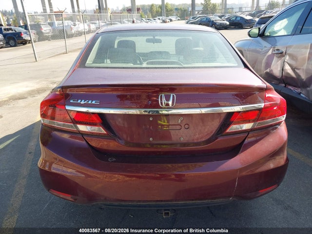 Aukcja sprzedaży 2014 Honda Civic, vin: 2HGFB2F54EH033221, numer aukcji: 40083567