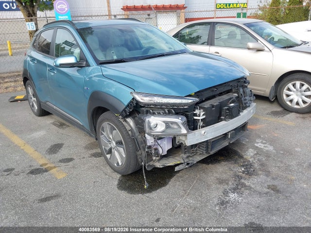 40083569 :رقم المزاد ، KM8K33AG8KU023529 vin ، 2019 Hyundai Kona مزاد بيع