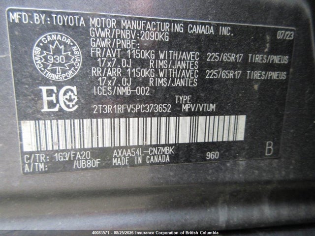 Toyota RAV4 2023 2T3R1RFV5PC373652 Image 28