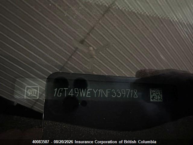 1GT49WEY1NF339718 GMC Sierra 3500hd Denali