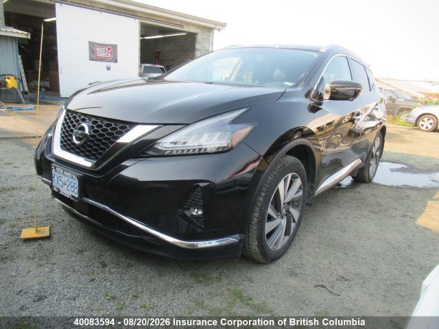 40083594 :رقم المزاد ، 5N1AZ2MS9KN124500 vin ، 2019 Nissan Murano S/sl/sv/platinum مزاد بيع