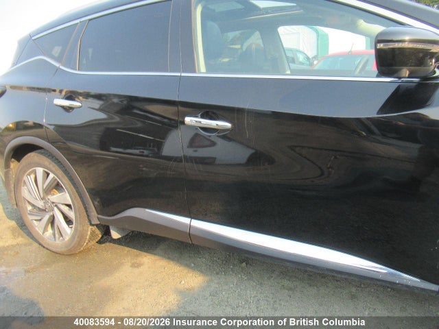 40083594 :رقم المزاد ، 5N1AZ2MS9KN124500 vin ، 2019 Nissan Murano S/sl/sv/platinum مزاد بيع