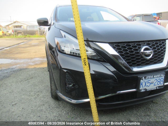 40083594 :رقم المزاد ، 5N1AZ2MS9KN124500 vin ، 2019 Nissan Murano S/sl/sv/platinum مزاد بيع
