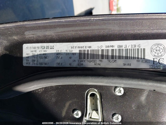 RAM 1500 St 2017 3C6RR7KT7HG645921 Image 9