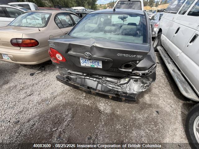 40083600 :رقم المزاد ، 2T1BR32E75C864534 vin ، 2005 Toyota Corolla Ce/le/s مزاد بيع