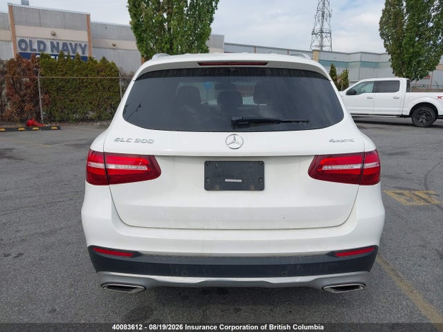 2018 Mercedes-benz Glc 300 4matic მანქანა იყიდება აუქციონზე, vin: WDC0G4KBXJV081931, აუქციონის ნომერი: 40083612