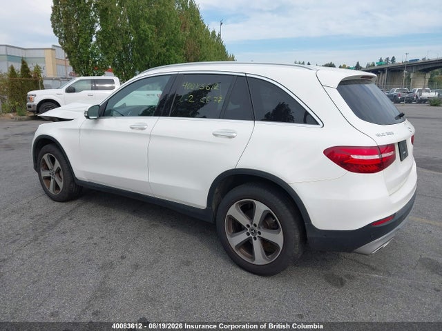 2018 Mercedes-benz Glc 300 4matic მანქანა იყიდება აუქციონზე, vin: WDC0G4KBXJV081931, აუქციონის ნომერი: 40083612