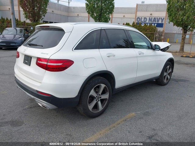 2018 Mercedes-benz Glc 300 4matic მანქანა იყიდება აუქციონზე, vin: WDC0G4KBXJV081931, აუქციონის ნომერი: 40083612