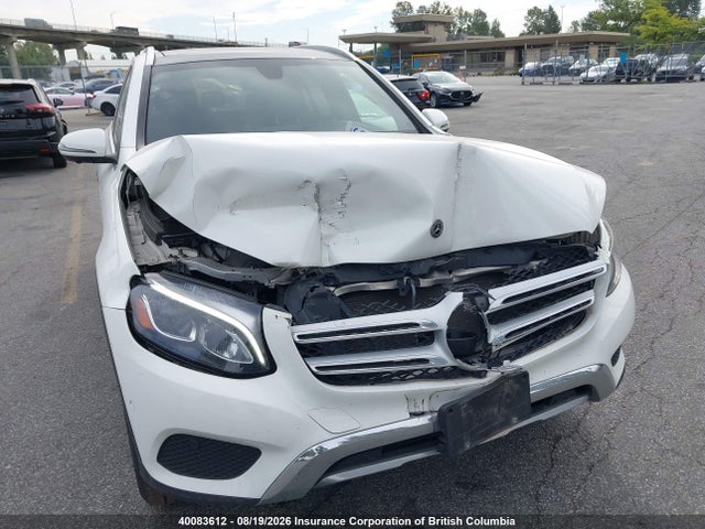 2018 Mercedes-benz Glc 300 4matic მანქანა იყიდება აუქციონზე, vin: WDC0G4KBXJV081931, აუქციონის ნომერი: 40083612