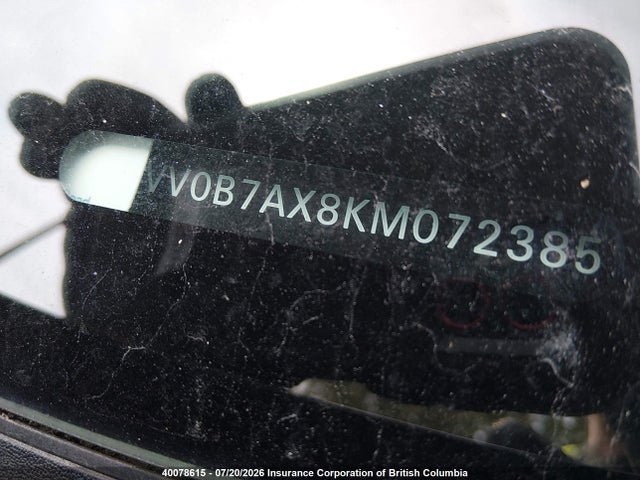 3VV0B7AX8KM072385 Volkswagen TIGUAN S