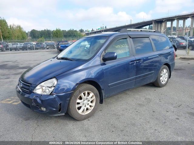 40083622 :رقم المزاد ، KNDMB233376185021 vin ، 2007 Kia Sedona Ex/lx مزاد بيع