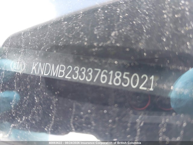 40083622 :رقم المزاد ، KNDMB233376185021 vin ، 2007 Kia Sedona Ex/lx مزاد بيع