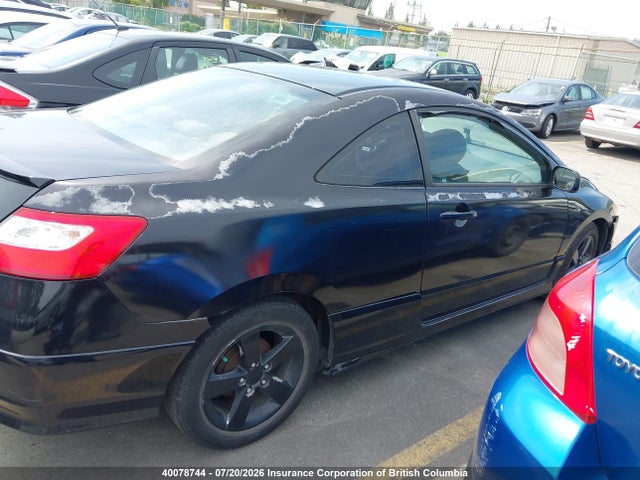 40078744 :رقم المزاد ، 2HGFG11617H001809 vin ، 2007 Honda Civic Lx مزاد بيع