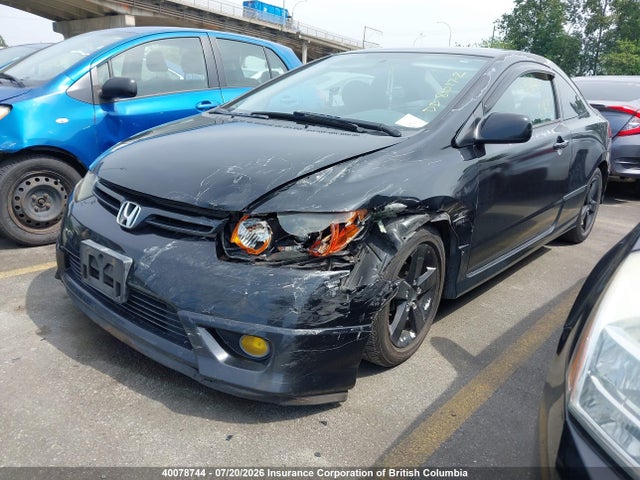 40078744 :رقم المزاد ، 2HGFG11617H001809 vin ، 2007 Honda Civic Lx مزاد بيع