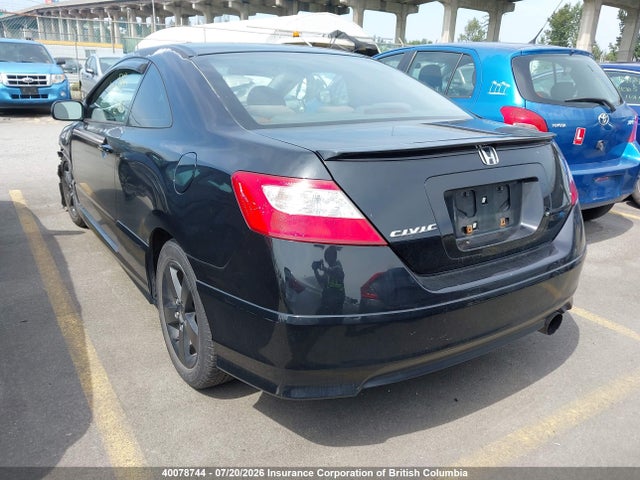 40078744 :رقم المزاد ، 2HGFG11617H001809 vin ، 2007 Honda Civic Lx مزاد بيع