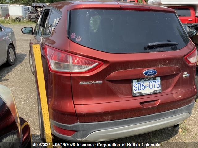 Ford ESCAPE SE 2014 1FMCU9G96EUD47306 Image 3