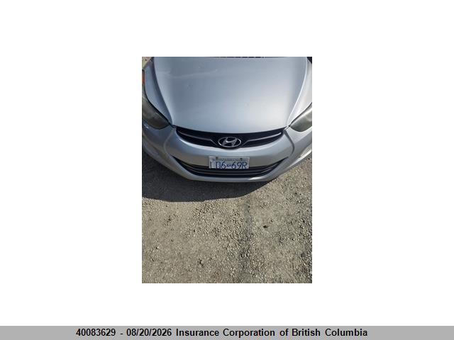 Продаж на аукціоні авто 2011 Hyundai Elantra Gls/limited, vin: 5NPDH4AE8BH027383, номер лоту: 40083629