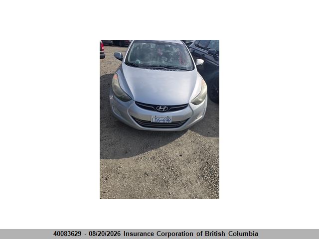 Продаж на аукціоні авто 2011 Hyundai Elantra Gls/limited, vin: 5NPDH4AE8BH027383, номер лоту: 40083629