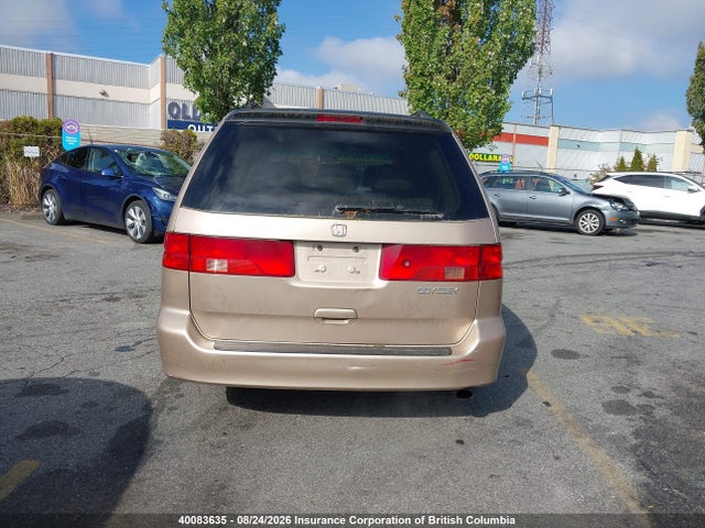 2000 Honda Odyssey Ex მანქანა იყიდება აუქციონზე, vin: 2HKRL1869YH000087, აუქციონის ნომერი: 40083635
