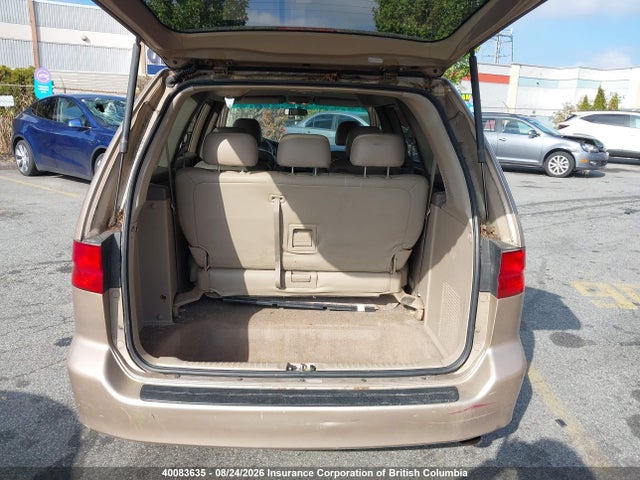2000 Honda Odyssey Ex მანქანა იყიდება აუქციონზე, vin: 2HKRL1869YH000087, აუქციონის ნომერი: 40083635