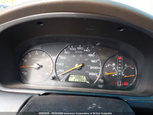 2000 Honda Odyssey Ex მანქანა იყიდება აუქციონზე, vin: 2HKRL1869YH000087, აუქციონის ნომერი: 40083635