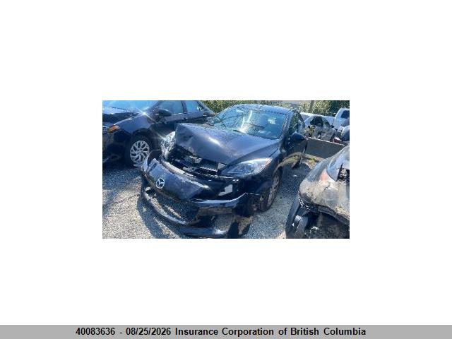 2013 Mazda 3 Mazda Gt მანქანა იყიდება აუქციონზე, vin: JM1BL1W57D1721358, აუქციონის ნომერი: 40083636