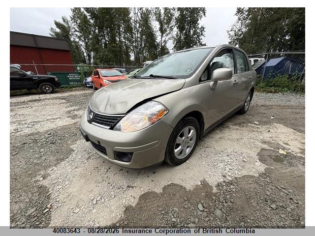Продажа на аукционе авто 2007 Nissan Versa, vin: 3N1BC11E07L401628, номер лота: 40083643