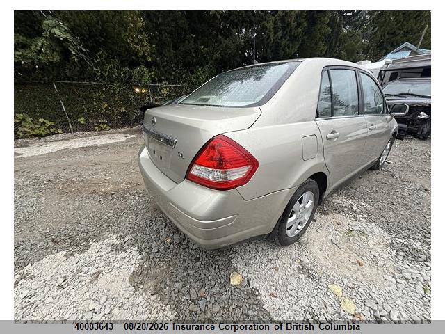 Продажа на аукционе авто 2007 Nissan Versa, vin: 3N1BC11E07L401628, номер лота: 40083643