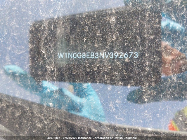 W1N0G8EB3NV392673 Mercedes-Benz Glc 300 4matic