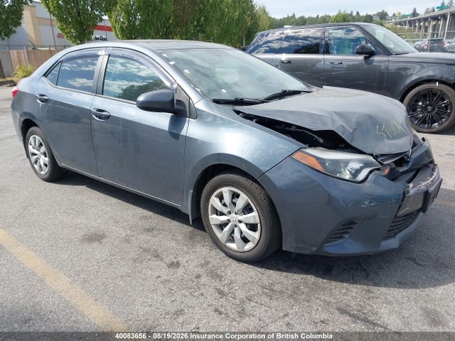 40083656 :رقم المزاد ، 2T1BURHE3FC243821 vin ، 2015 Toyota Corolla L/le/le Pls/prm/s/s Pls مزاد بيع