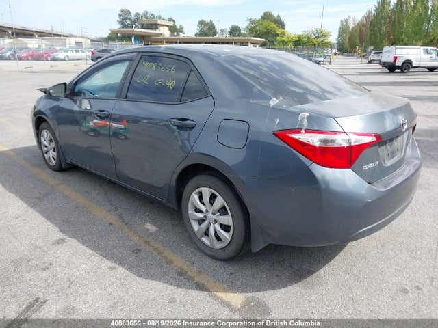 Aukcja sprzedaży 2015 Toyota Corolla L/le/le Pls/prm/s/s Pls, vin: 2T1BURHE3FC243821, numer aukcji: 40083656